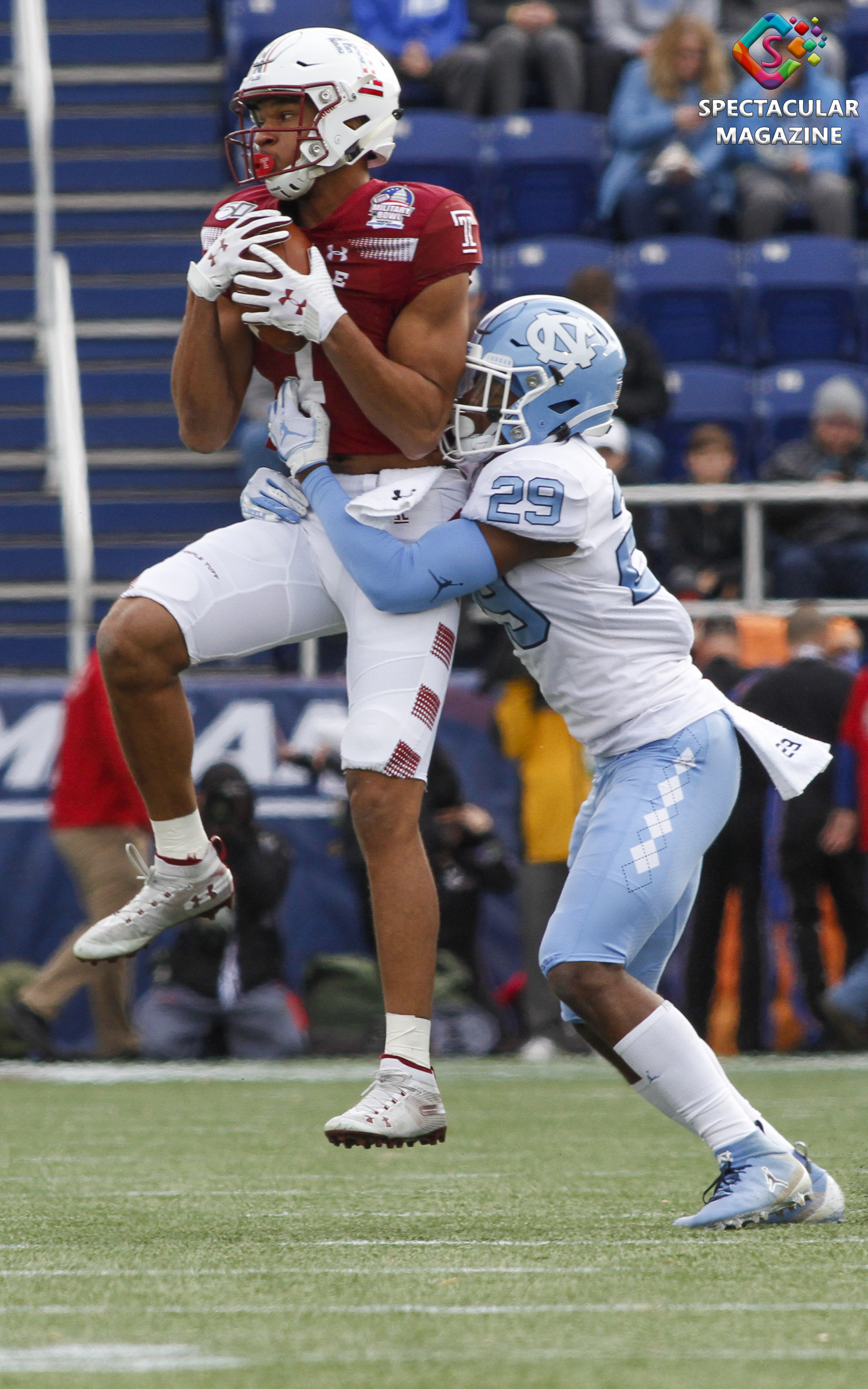 Braden Mack, Storm Duck, North Carolina vs. Temple Football 2019 Military Bowl