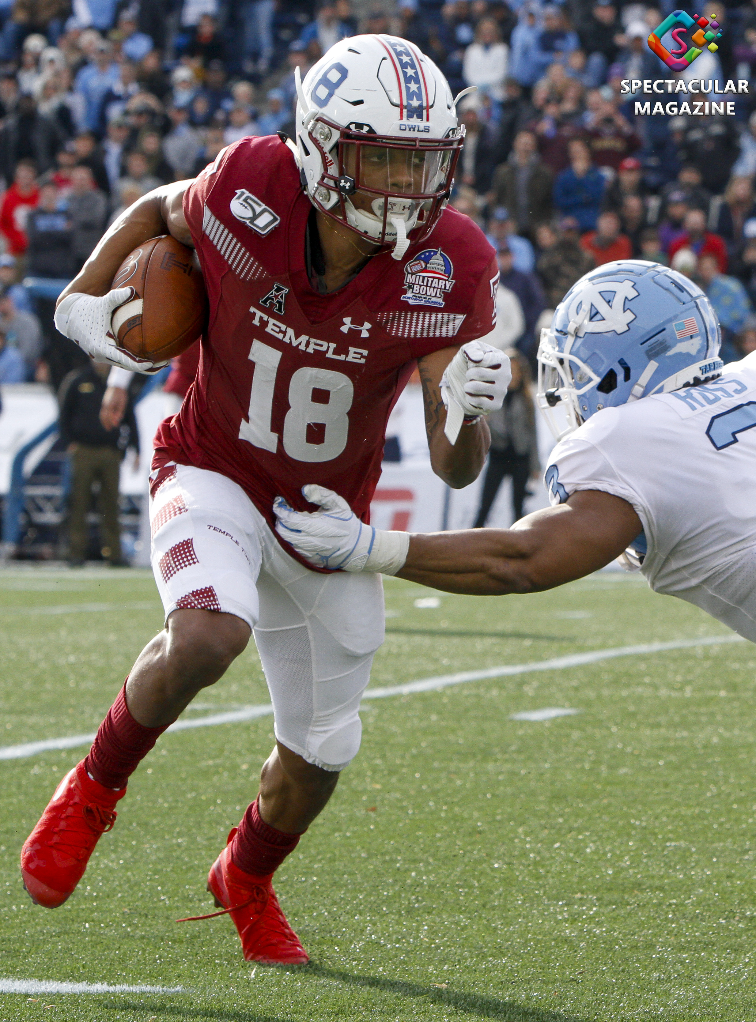 Jadan Blue , North Carolina vs. Temple Football 2019 Military Bowl