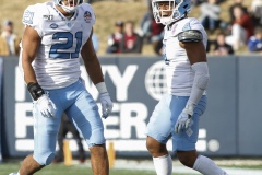 Chazz Surratt, Trey Morrison, North Carolina vs. Temple Football 2019 Military Bowl