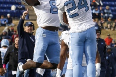 Antonio Williams, Michael Carter, North Carolina vs. Temple Football 2019 Military Bowl