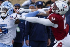 Dazz Newsome, North Carolina vs. Temple Football 2019 Military Bowl