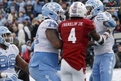 Sam Franklin, Dazz Newsome, North Carolina vs. Temple Football 2019 Military Bowl