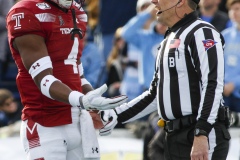 Sam Franklin, North Carolina vs. Temple Football 2019 Military Bowl