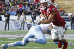 Don Chapman, Re'Mahn Davis, North Carolina vs. Temple Football 2019 Military Bowl