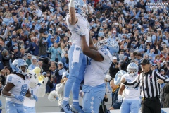 Sam Howell, Jordan Tucker,North Carolina vs. Temple Football 2019 Military Bowl