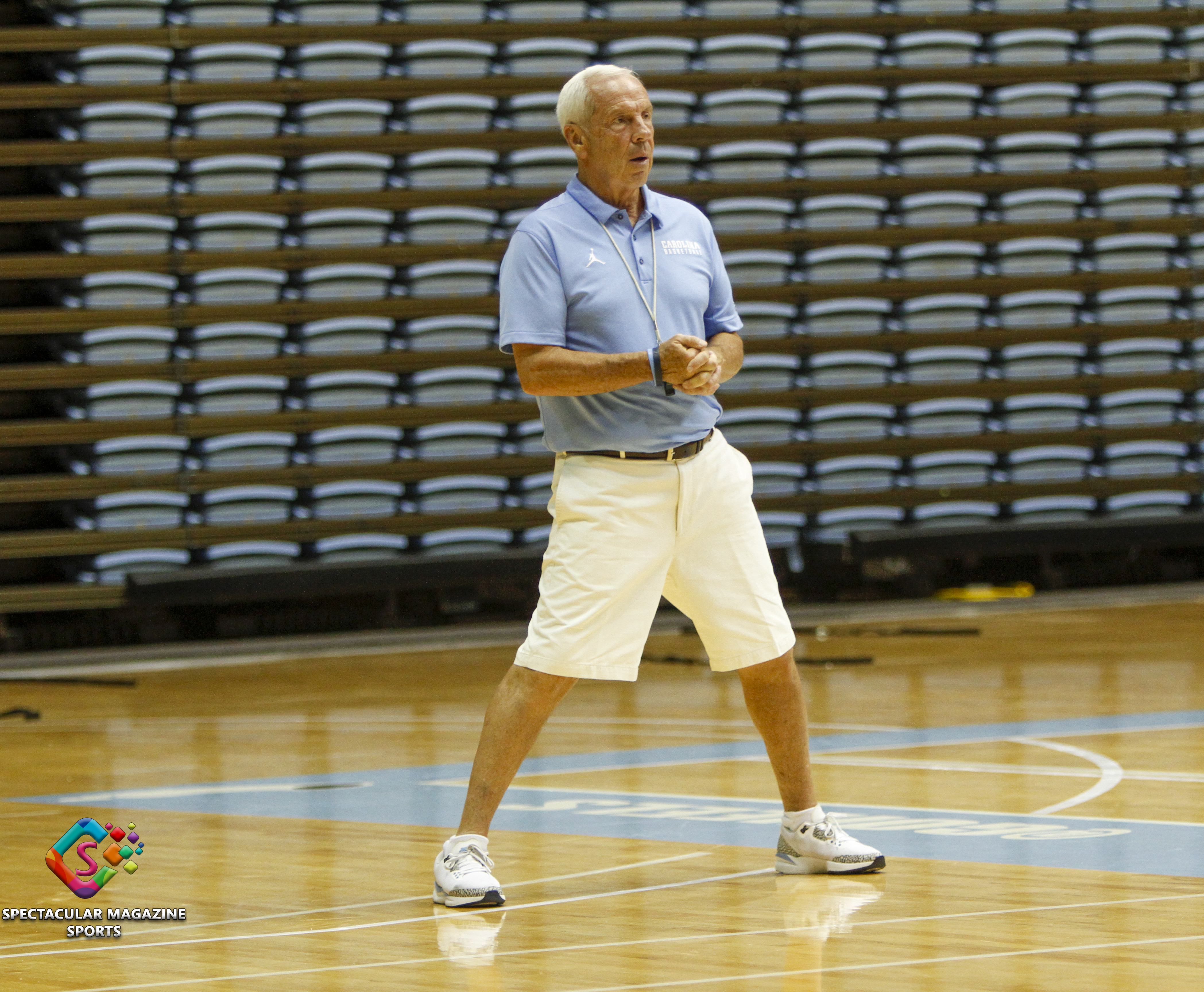 The North Carolina Men's Basketball team held their annual media day on Oct. 2, 2019, at the Dean Smith Center in Chapel Hill, N.C.