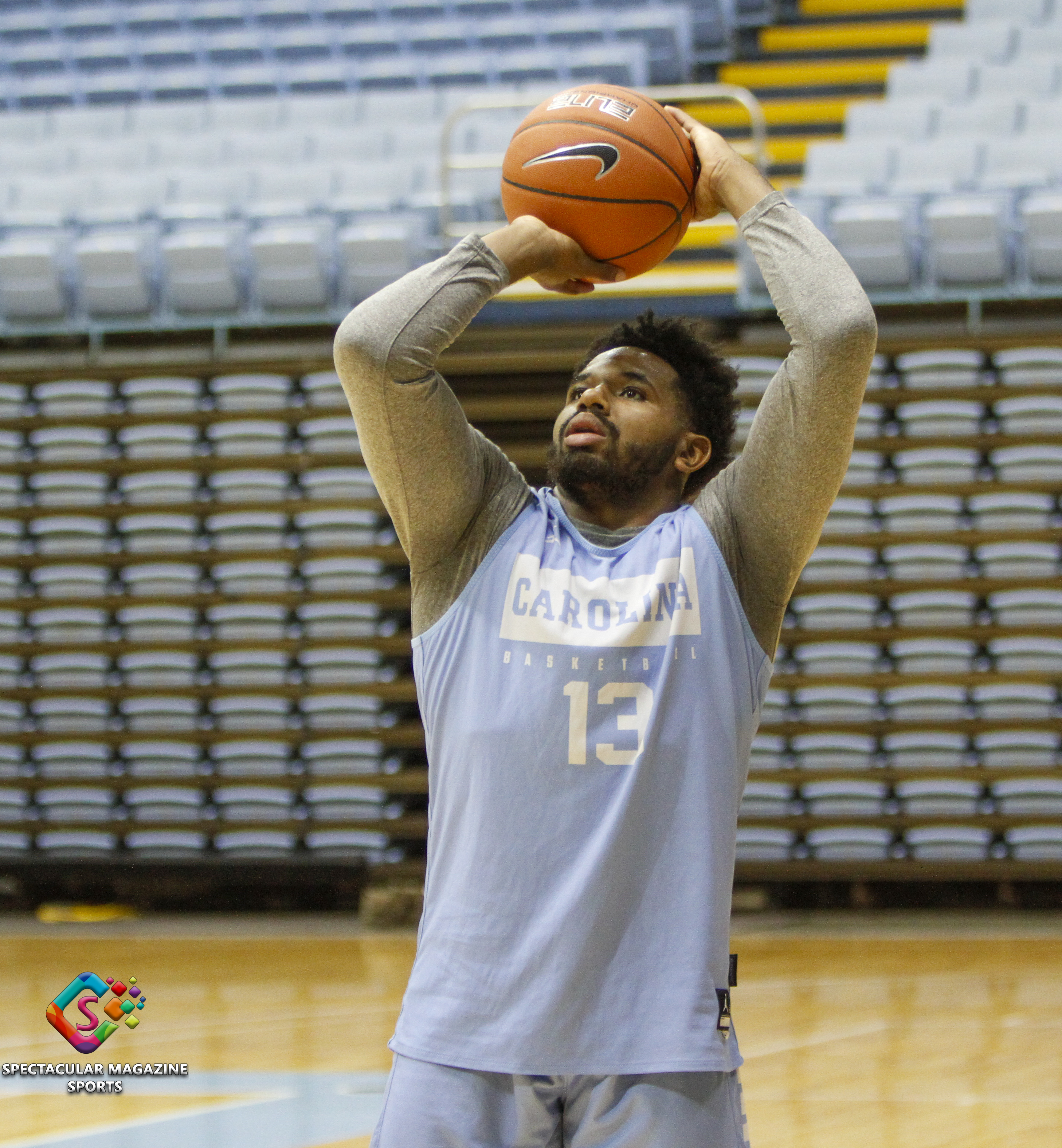 The North Carolina Men's Basketball team held their annual media day on Oct. 2, 2019, at the Dean Smith Center in Chapel Hill, N.C.