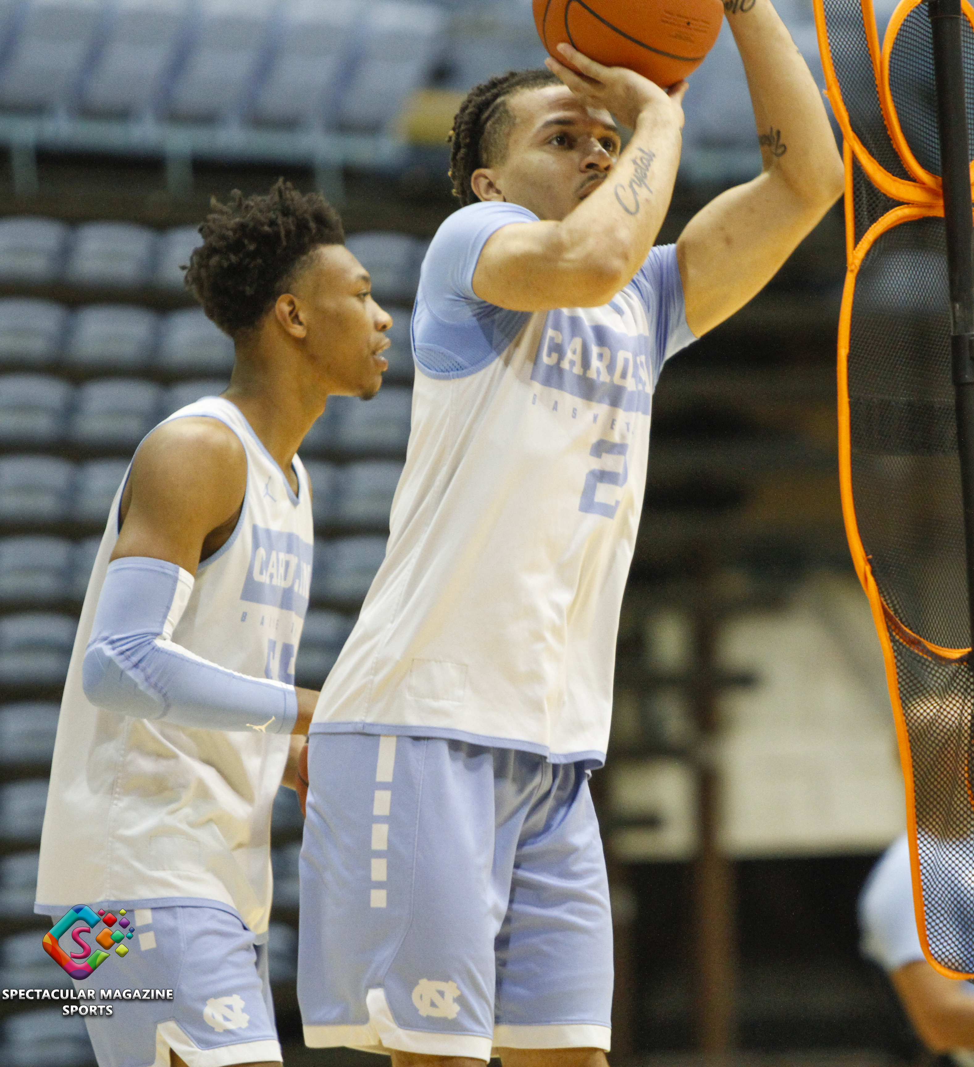 The North Carolina Men's Basketball team held their annual media day on Oct. 2, 2019, at the Dean Smith Center in Chapel Hill, N.C.
