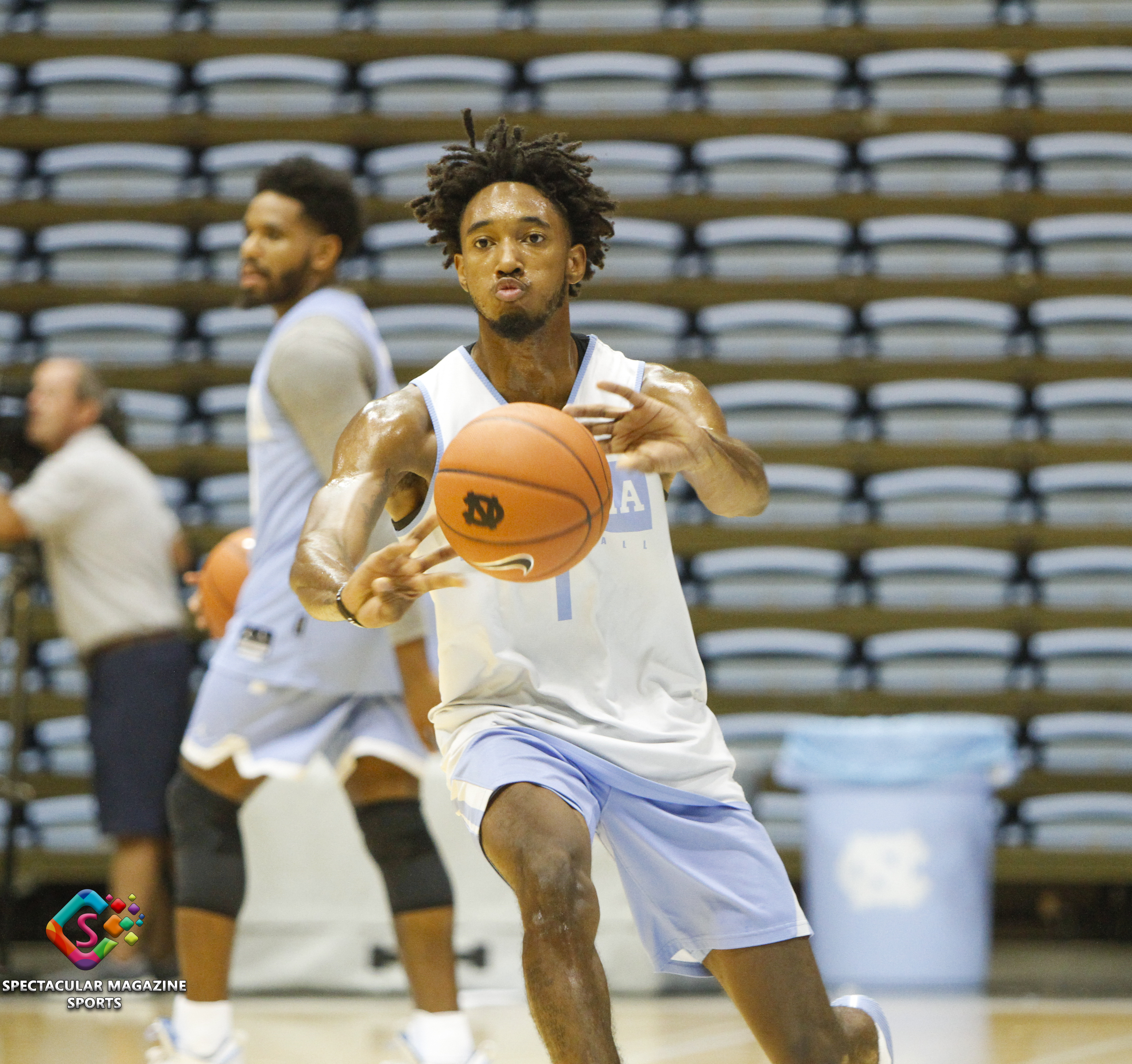 The North Carolina Men's Basketball team held their annual media day on Oct. 2, 2019, at the Dean Smith Center in Chapel Hill, N.C.