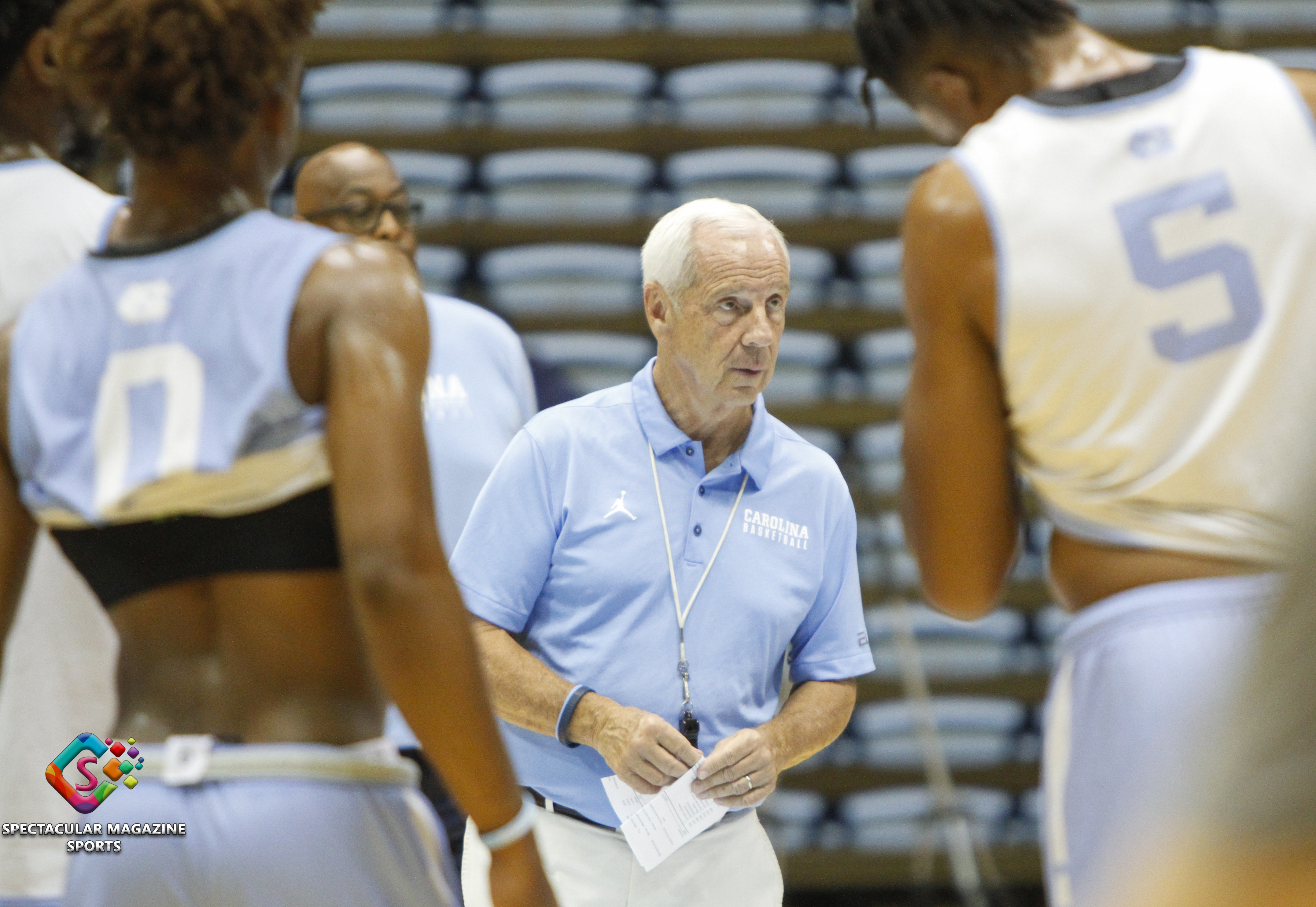The North Carolina Men's Basketball team held their annual media day on Oct. 2, 2019, at the Dean Smith Center in Chapel Hill, N.C.