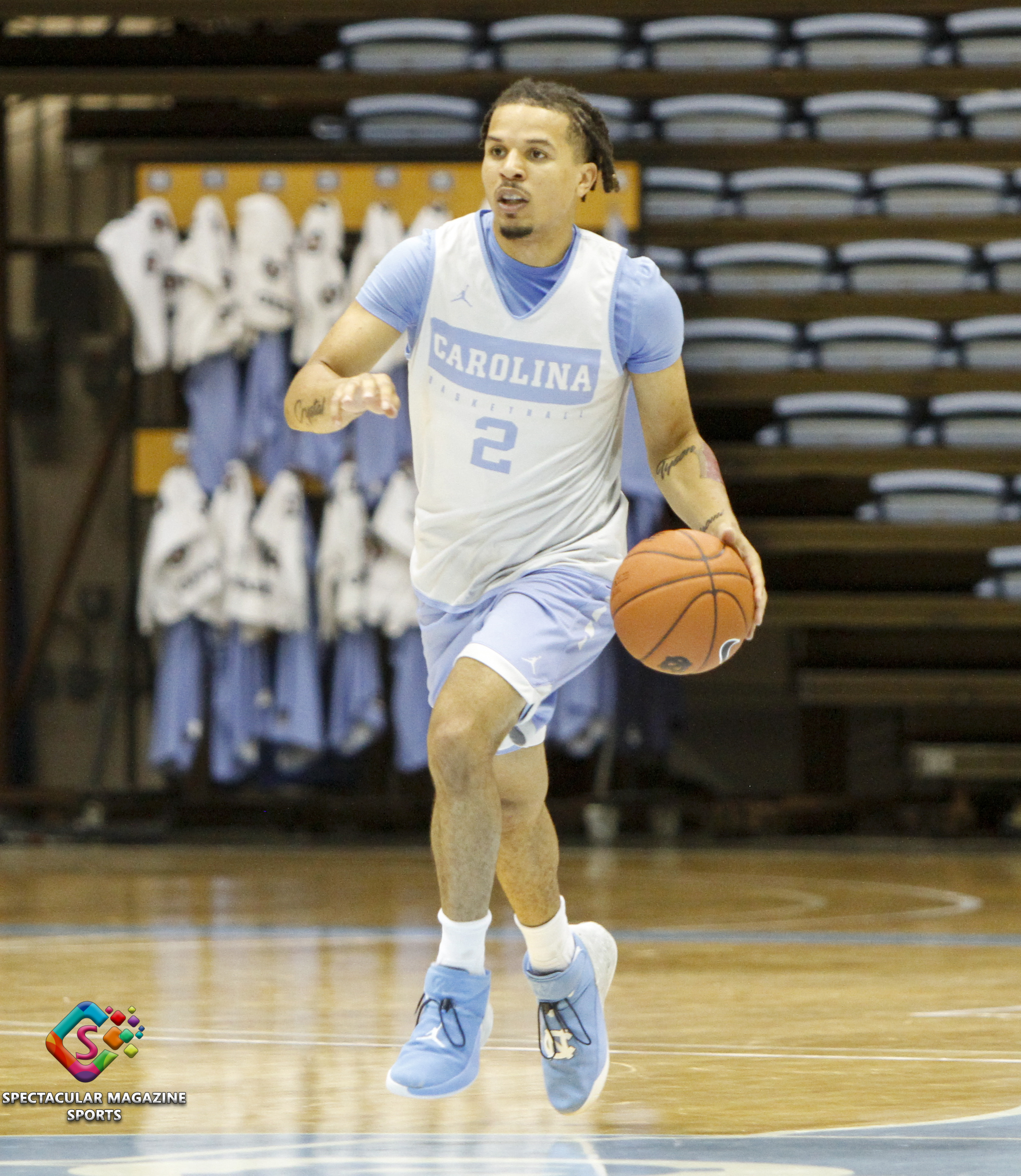 The North Carolina Men's Basketball team held their annual media day on Oct. 2, 2019, at the Dean Smith Center in Chapel Hill, N.C.
