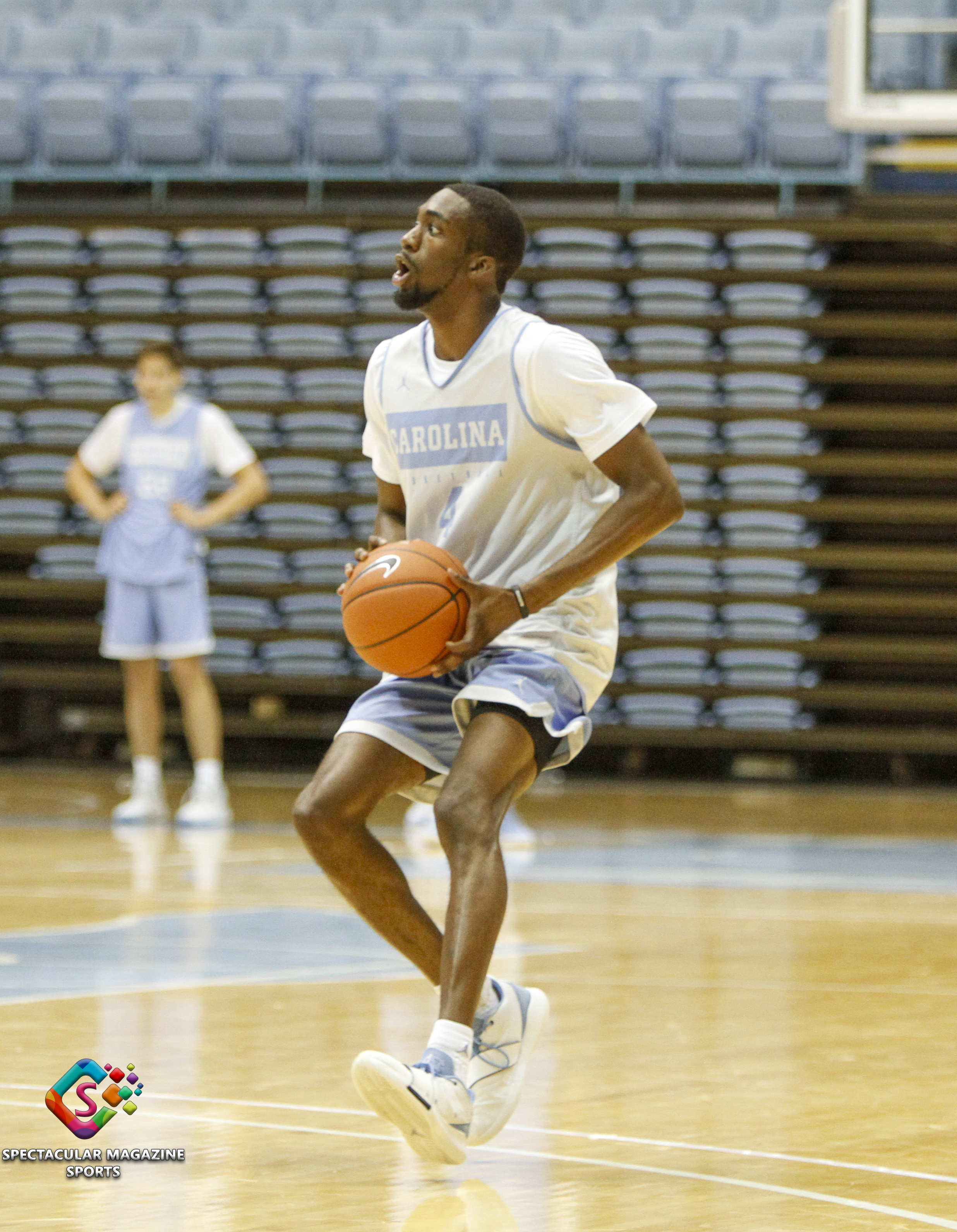 The North Carolina Men's Basketball team held their annual media day on Oct. 2, 2019, at the Dean Smith Center in Chapel Hill, N.C.