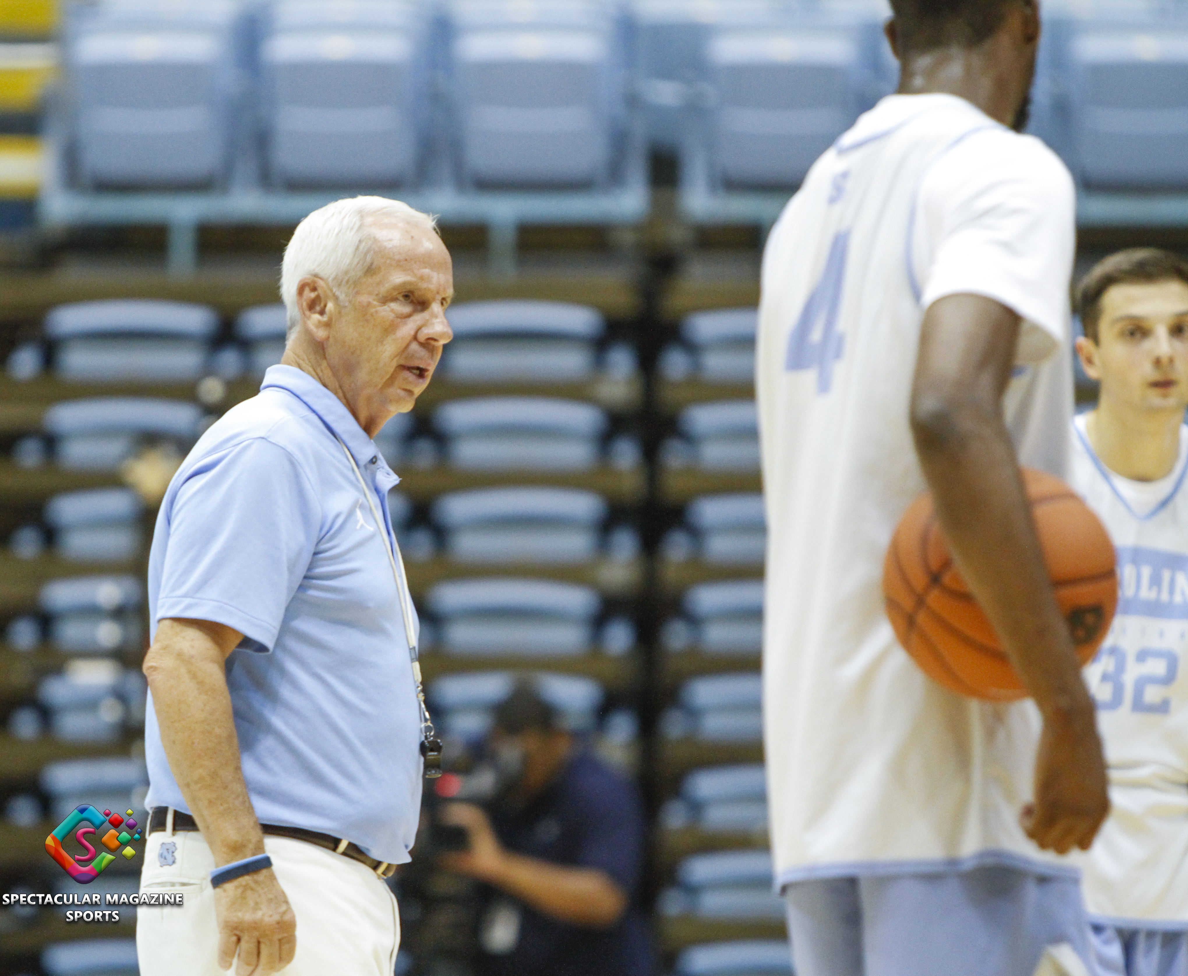 The North Carolina Men's Basketball team held their annual media day on Oct. 2, 2019, at the Dean Smith Center in Chapel Hill, N.C.