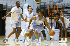 The North Carolina Men's Basketball team held their annual media day on Oct. 2, 2019, at the Dean Smith Center in Chapel Hill, N.C.