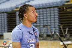 The North Carolina Men's Basketball team held their annual media day on Oct. 2, 2019, at the Dean Smith Center in Chapel Hill, N.C.