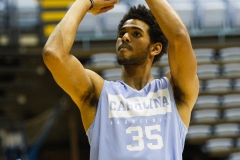 The North Carolina Men's Basketball team held their annual media day on Oct. 2, 2019, at the Dean Smith Center in Chapel Hill, N.C.