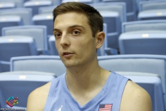 The North Carolina Men's Basketball team held their annual media day on Oct. 2, 2019, at the Dean Smith Center in Chapel Hill, N.C.