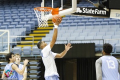 The North Carolina Men's Basketball team held their annual media day on Oct. 2, 2019, at the Dean Smith Center in Chapel Hill, N.C.