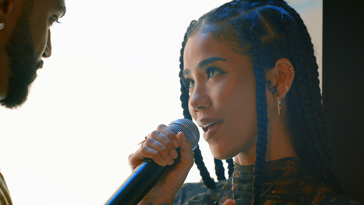 BET Hip Hop Awards 2020 - Big Sean, Jhene Aiko, and Ty Dolla $ign - Body Language. (Photo: BET)