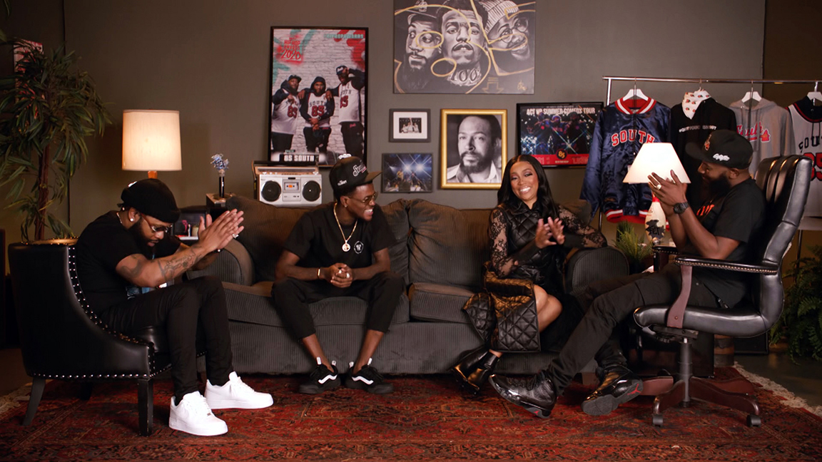 BET Hip Hop Awards 2020 - 85 South and Monica. (Photo: BET)