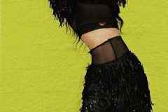 Sequin fringe pant set made by evitaloca