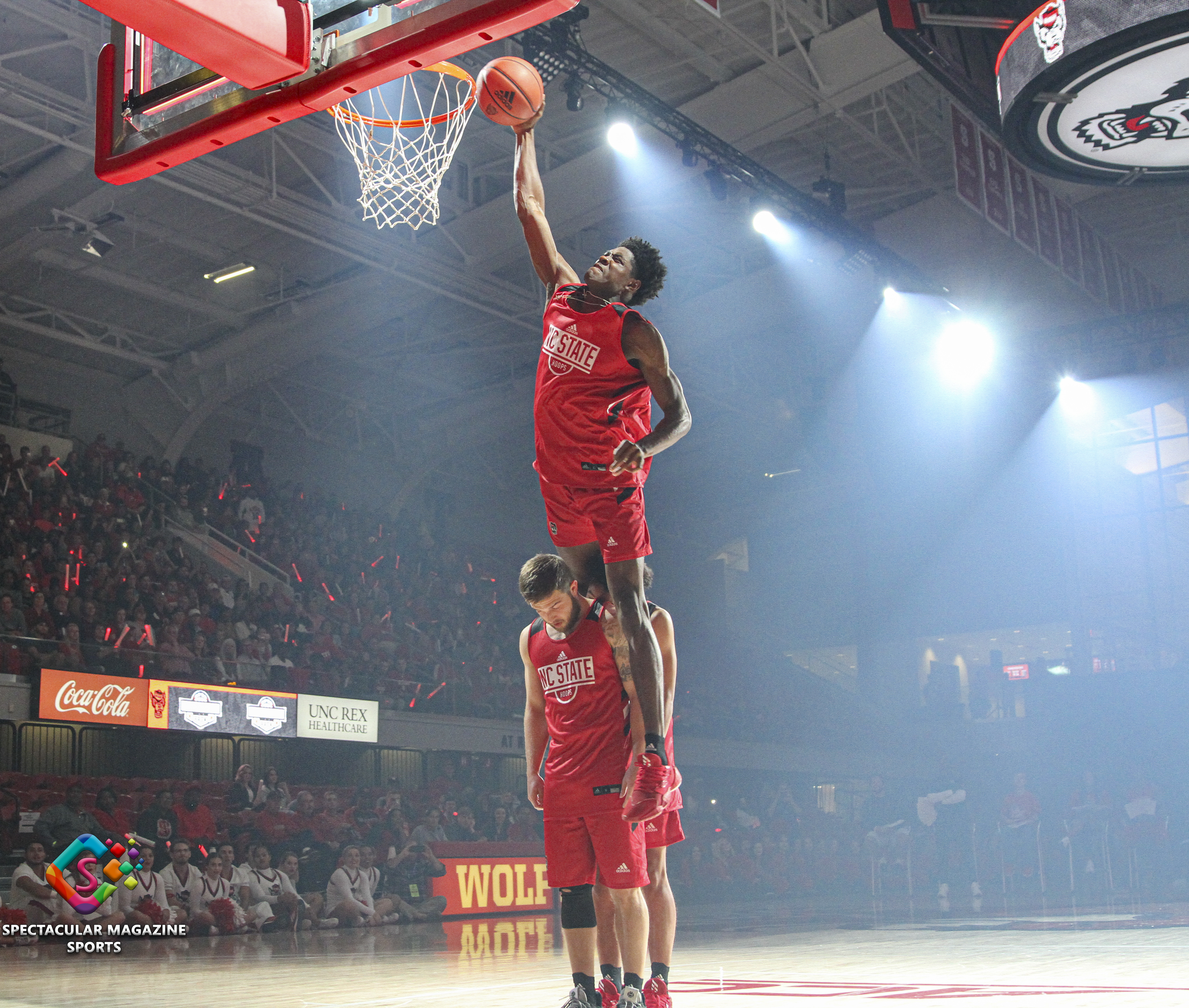 The N.C. State Men's and Women's Basketball teams held their annual Primetime with the Pack at Reynolds Coliseum in Raleigh, N.C., on Friday, Oct. 18, 2019.