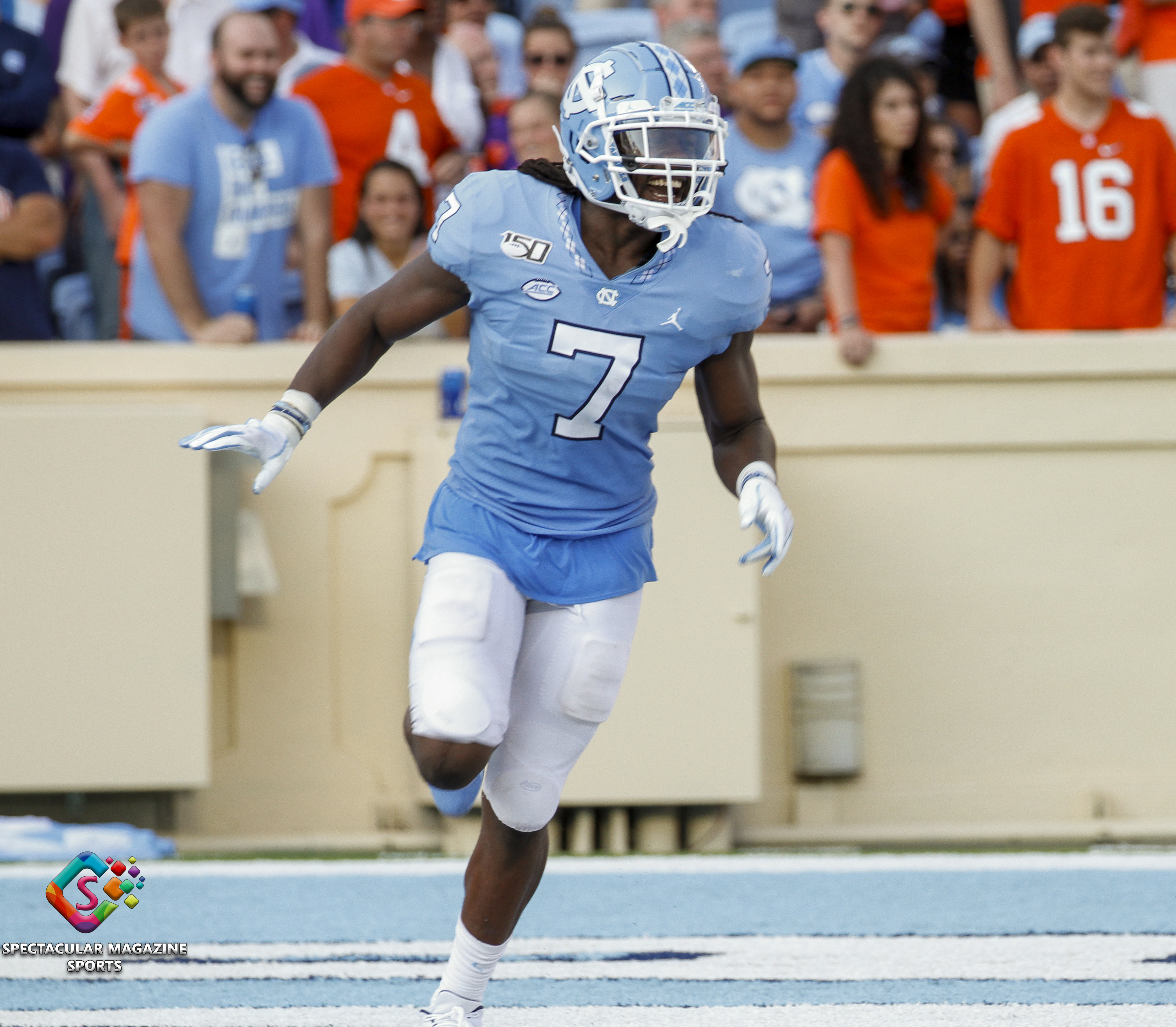 The Clemson Tigers defeated the North Carolina Tar Heels 21-20 on Saturday, Sept. 28, 2019, at Kenan Stadium in Chapel Hill, N.C.