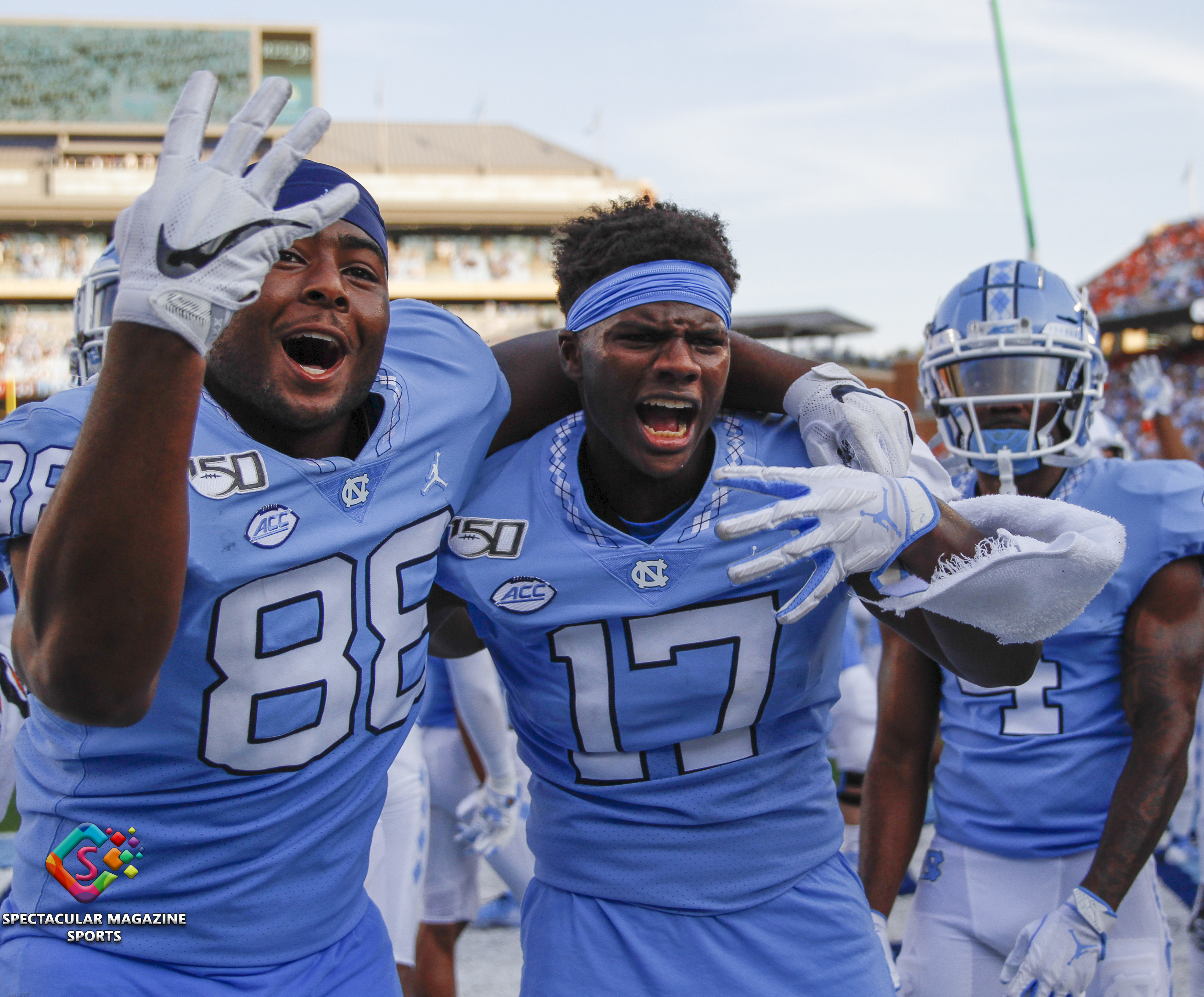 The Clemson Tigers defeated the North Carolina Tar Heels 21-20 on Saturday, Sept. 28, 2019, at Kenan Stadium in Chapel Hill, N.C.