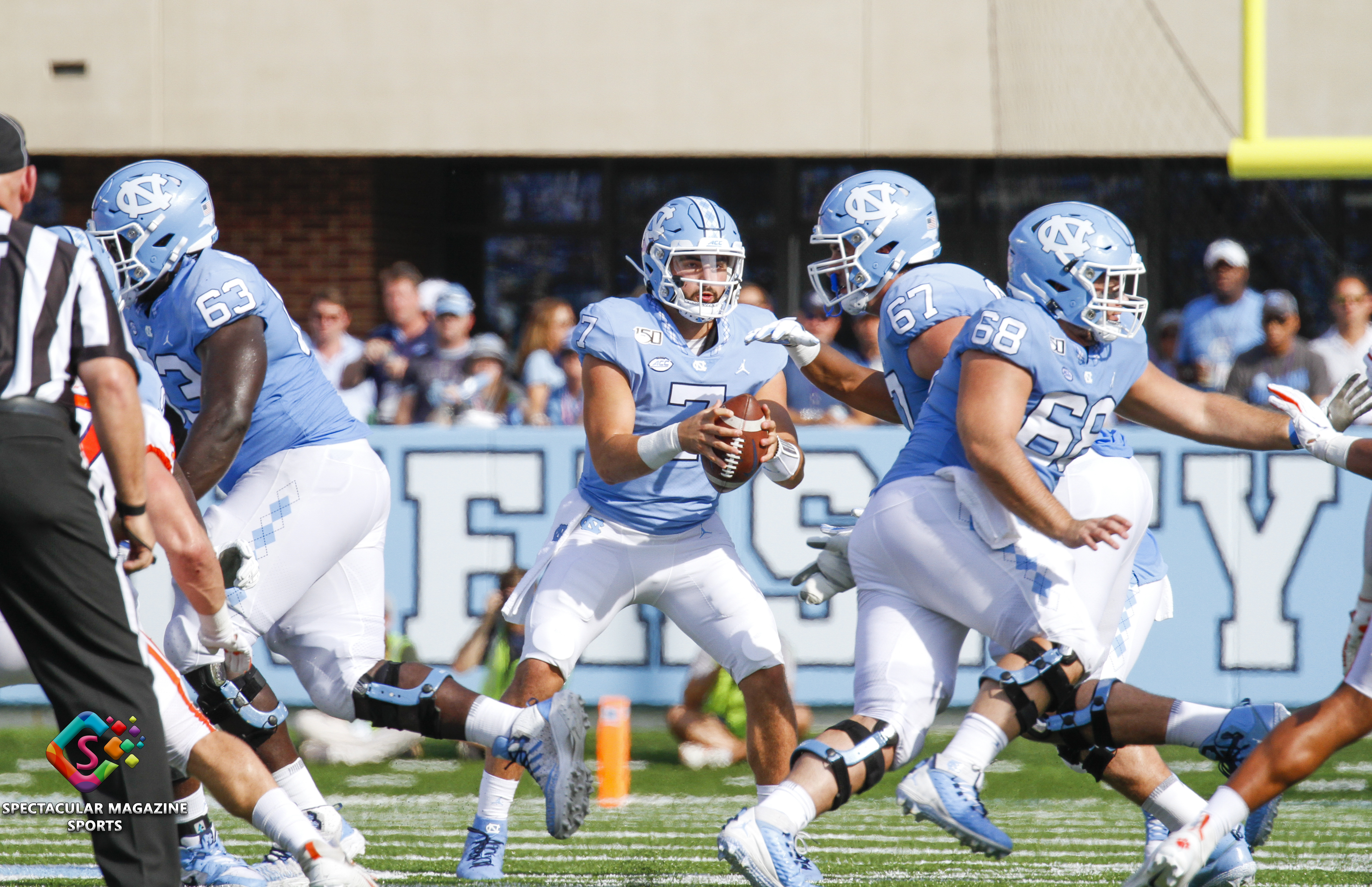 The Clemson Tigers defeated the North Carolina Tar Heels 21-20 on Saturday, Sept. 28, 2019, at Kenan Stadium in Chapel Hill, N.C.