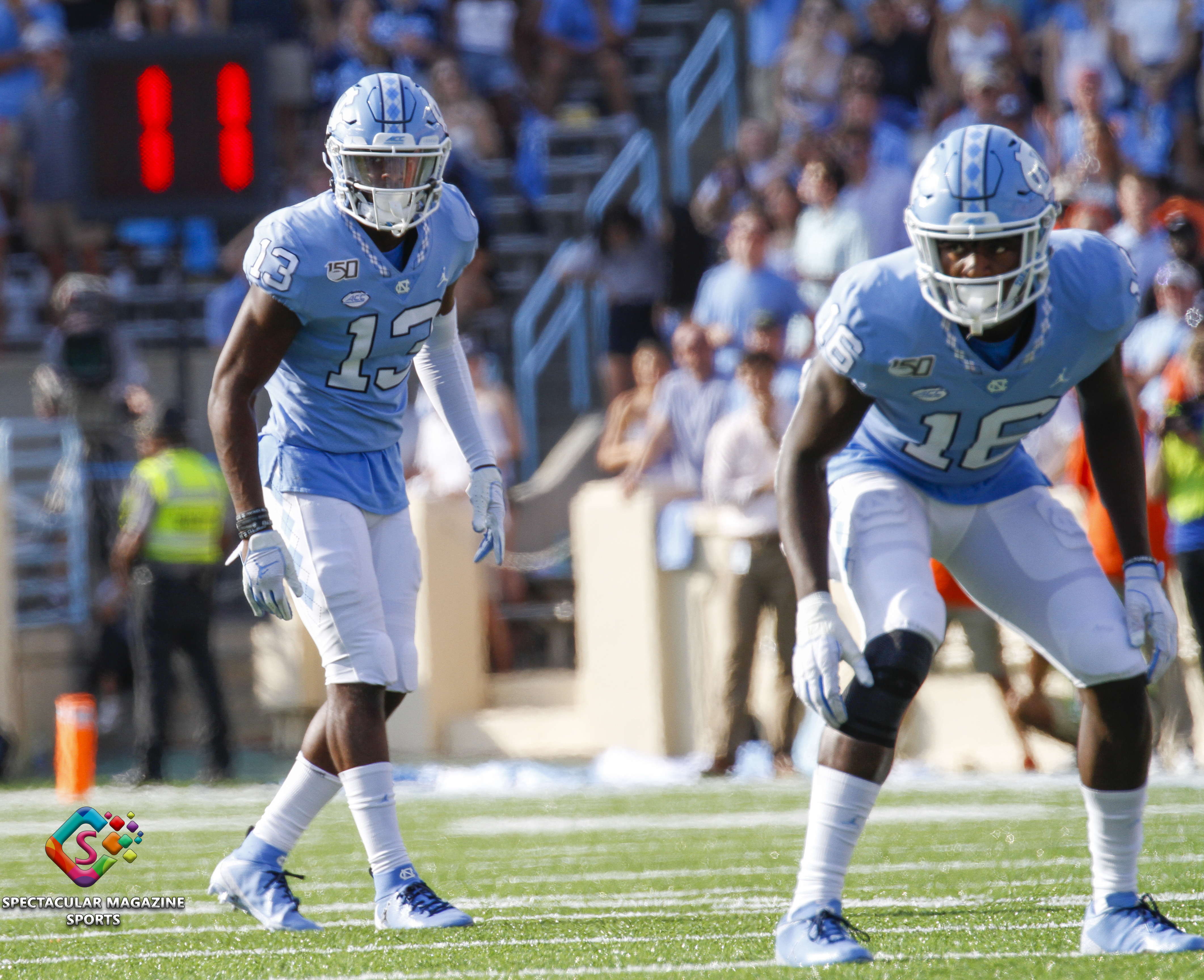 The Clemson Tigers defeated the North Carolina Tar Heels 21-20 on Saturday, Sept. 28, 2019, at Kenan Stadium in Chapel Hill, N.C.