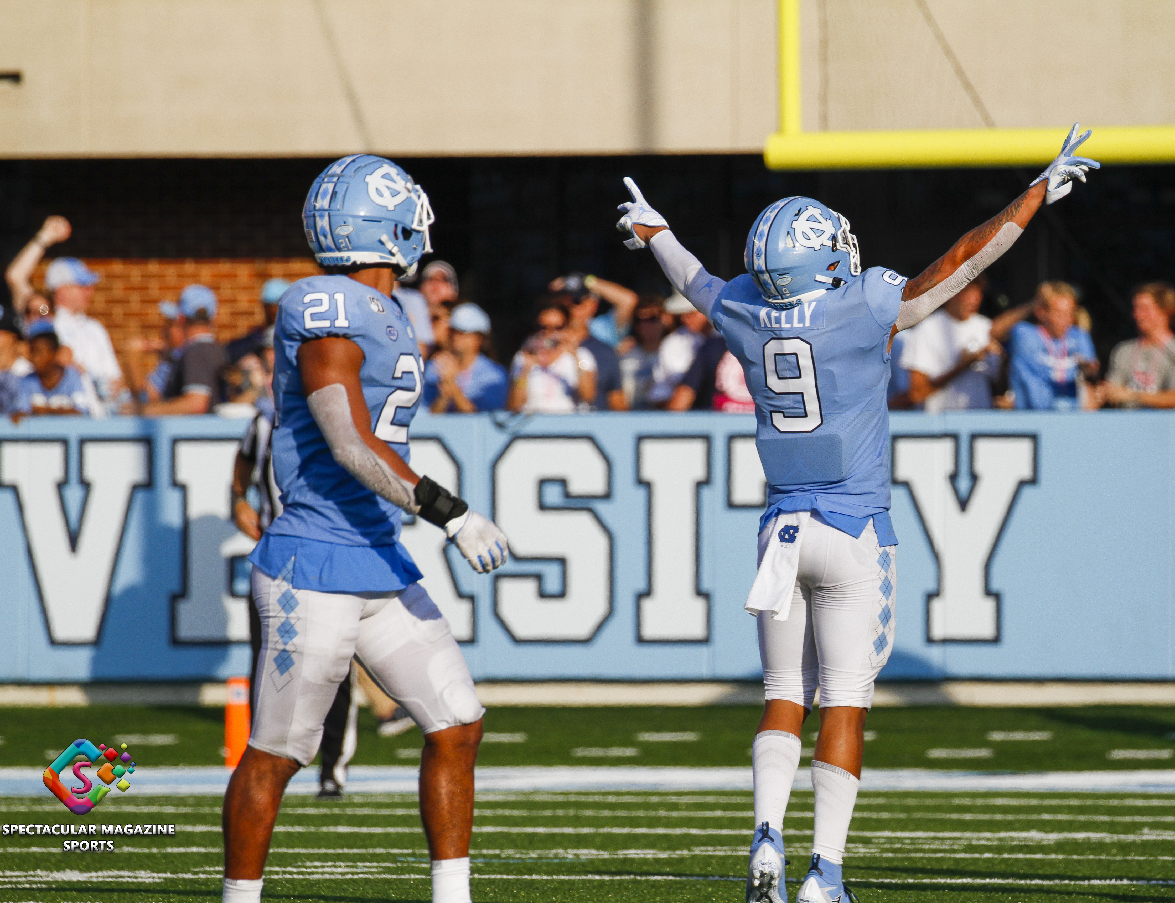 The Clemson Tigers defeated the North Carolina Tar Heels 21-20 on Saturday, Sept. 28, 2019, at Kenan Stadium in Chapel Hill, N.C.