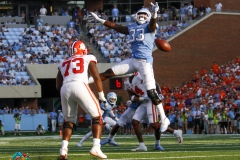 The Clemson Tigers defeated the North Carolina Tar Heels 21-20 on Saturday, Sept. 28, 2019, at Kenan Stadium in Chapel Hill, N.C.