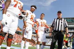 The Clemson Tigers defeated the North Carolina Tar Heels 21-20 on Saturday, Sept. 28, 2019, at Kenan Stadium in Chapel Hill, N.C.