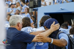 The Clemson Tigers defeated the North Carolina Tar Heels 21-20 on Saturday, Sept. 28, 2019, at Kenan Stadium in Chapel Hill, N.C.