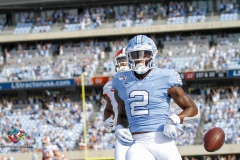 The Clemson Tigers defeated the North Carolina Tar Heels 21-20 on Saturday, Sept. 28, 2019, at Kenan Stadium in Chapel Hill, N.C.