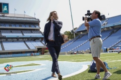 The Clemson Tigers defeated the North Carolina Tar Heels 21-20 on Saturday, Sept. 28, 2019, at Kenan Stadium in Chapel Hill, N.C.