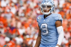 The Clemson Tigers defeated the North Carolina Tar Heels 21-20 on Saturday, Sept. 28, 2019, at Kenan Stadium in Chapel Hill, N.C.