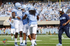 The Clemson Tigers defeated the North Carolina Tar Heels 21-20 on Saturday, Sept. 28, 2019, at Kenan Stadium in Chapel Hill, N.C.