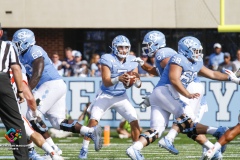 The Clemson Tigers defeated the North Carolina Tar Heels 21-20 on Saturday, Sept. 28, 2019, at Kenan Stadium in Chapel Hill, N.C.