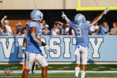 The Clemson Tigers defeated the North Carolina Tar Heels 21-20 on Saturday, Sept. 28, 2019, at Kenan Stadium in Chapel Hill, N.C.