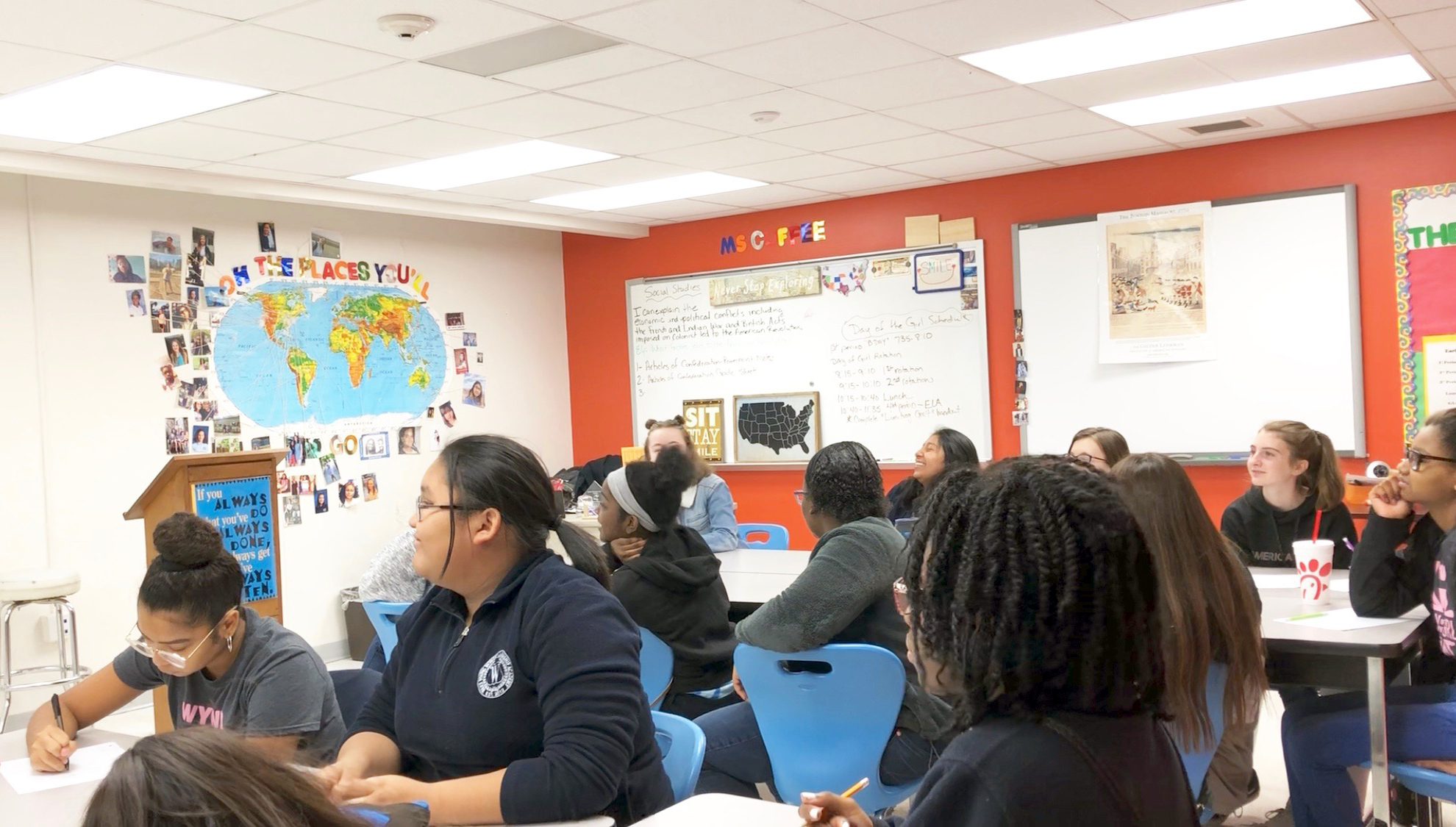 Wake Young Women’s Leadership Academy (WYWLA) host Day of the Girl