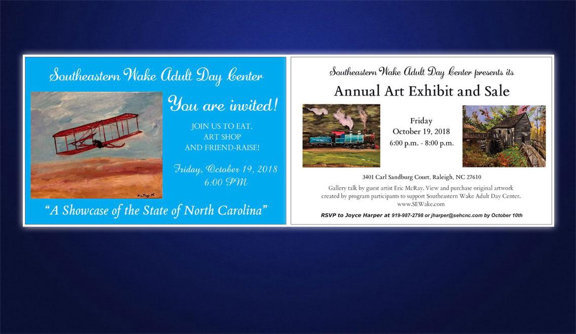 Art Exhibition & Sale To Support Southeastern Wake Adult Day Center