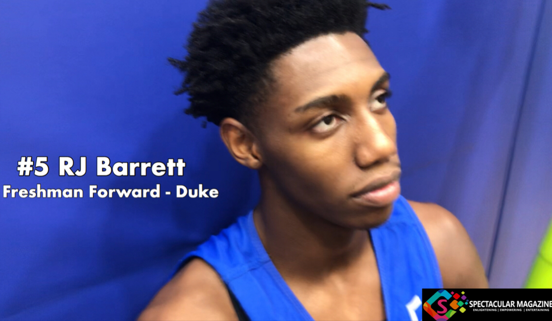RJ Barrett Duke Basketball Spectacular Magazine
