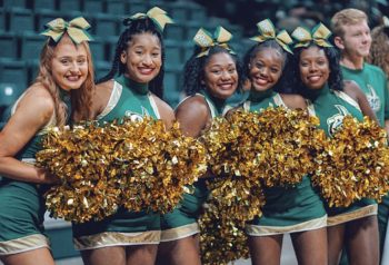 Charlotte cheerleaders