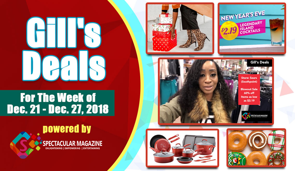 [VIDEO] Gill’s Deals: Week of Dec. 21 – Dec. 27; Last Minute Gift Ideas & Sales