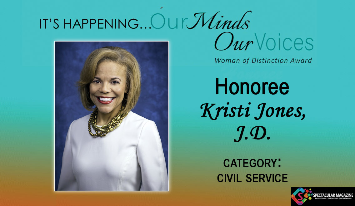 Our Minds, Our Voices Woman Of Distinction 2019 Honoree: Kristi Jones