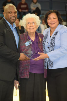 (From left to right) O.J. McGhee, Hortense McClinton and Tracey Williams-Johnson. Picture courtesy of the Carolina Black Caucus.