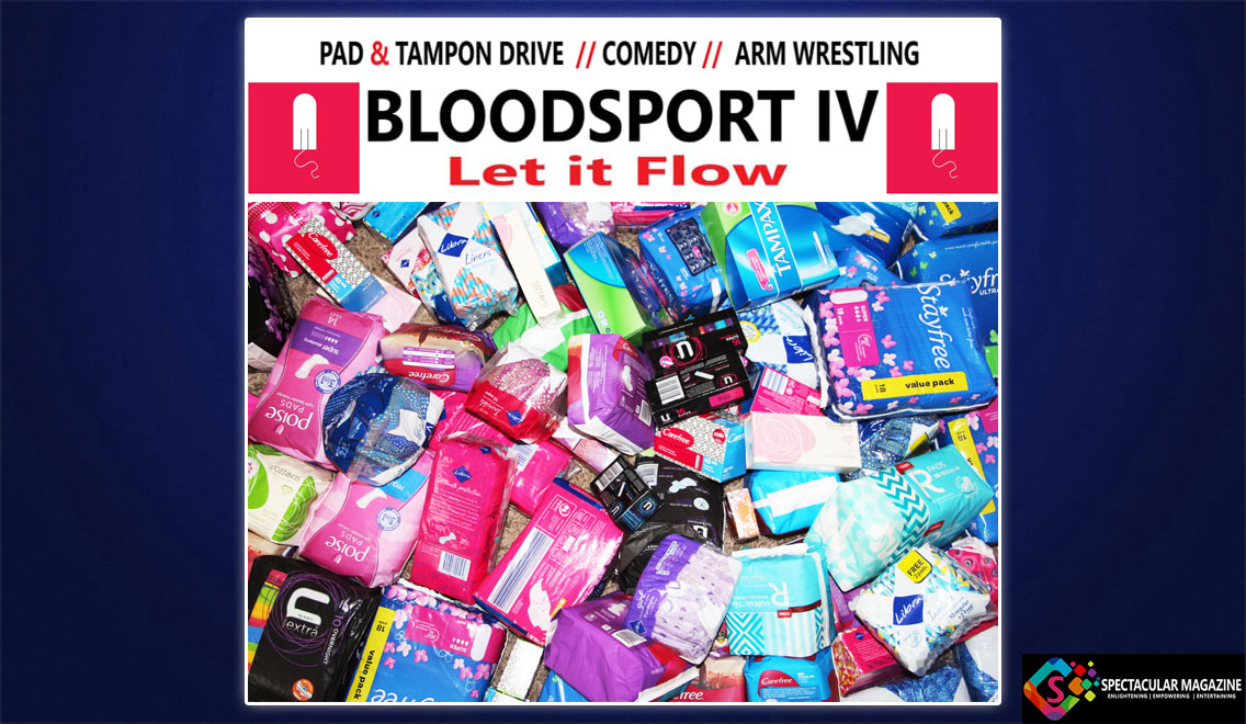 Bloodsport IV: A Pad & Tampon Drive Benefitting Our Communities