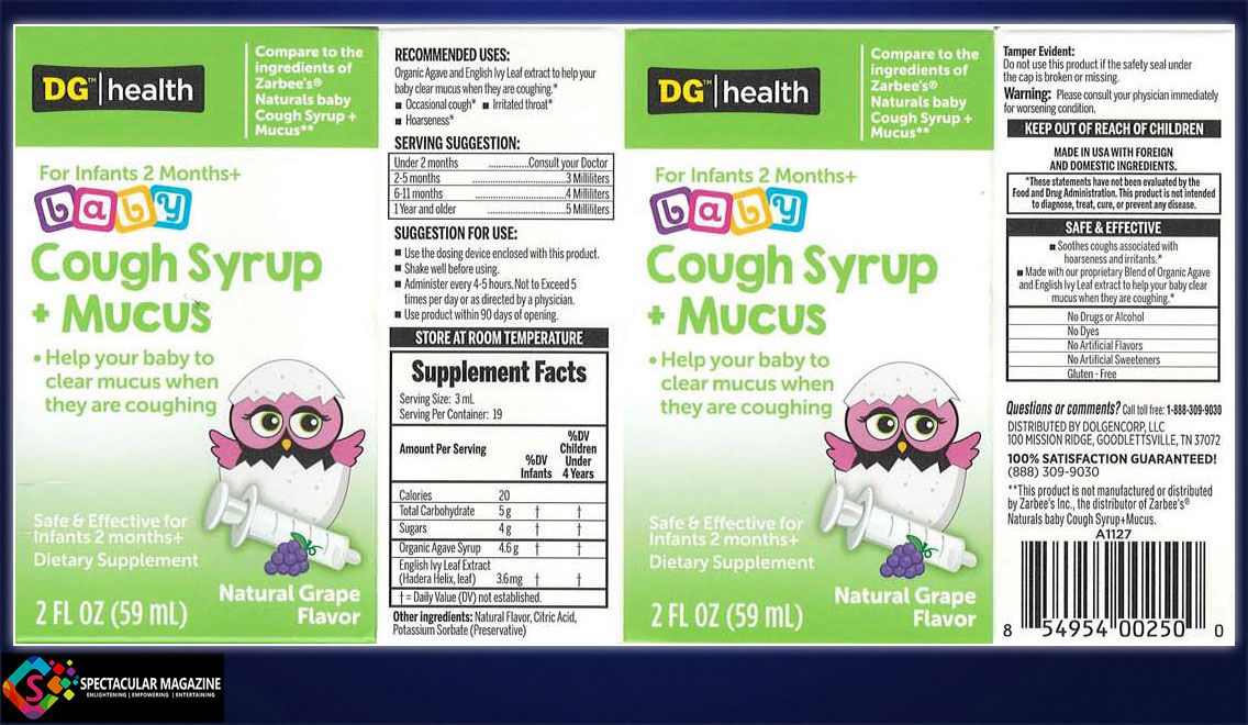 Baby Cough Syrup Recalled For Infant Vomiting, Diarrhea Risk