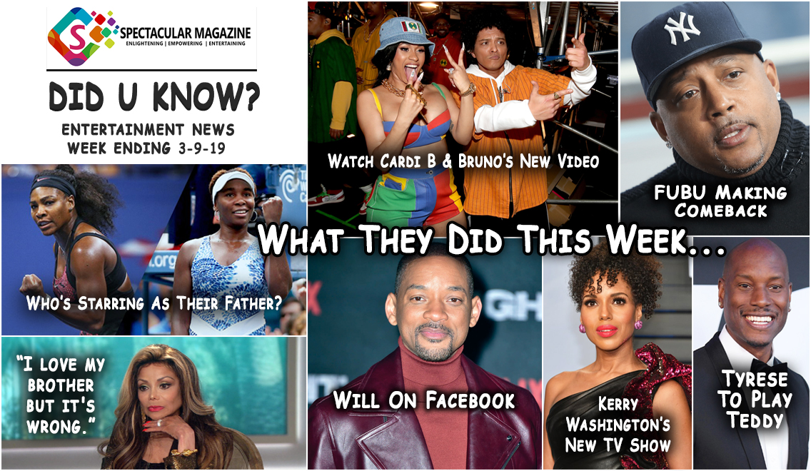 Did U Know?: Entertainment News Week Ending March 9th